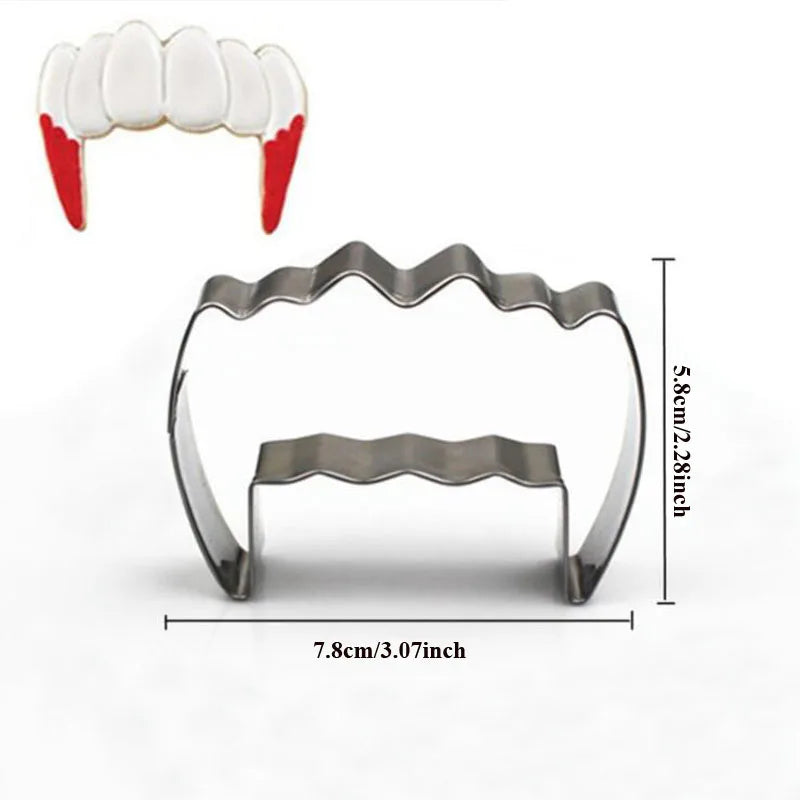 Halloween Metal Cookie Cutters ghost Fondant Cake Decor pumpkin spider Cupcake Chocolate Biscuit Mould patisserie reposteria