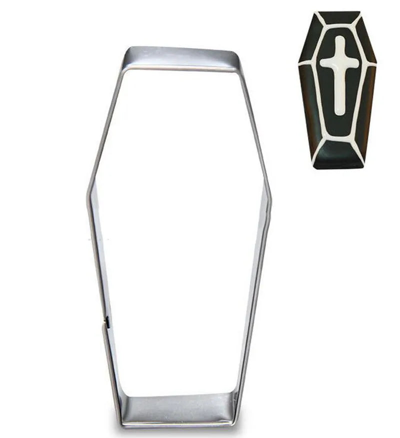 Halloween Metal Cookie Cutters ghost Fondant Cake Decor pumpkin spider Cupcake Chocolate Biscuit Mould patisserie reposteria