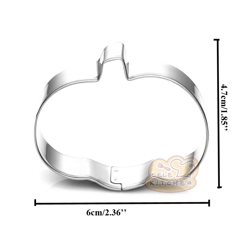 Halloween Metal Cookie Cutters ghost Fondant Cake Decor pumpkin spider Cupcake Chocolate Biscuit Mould patisserie reposteria