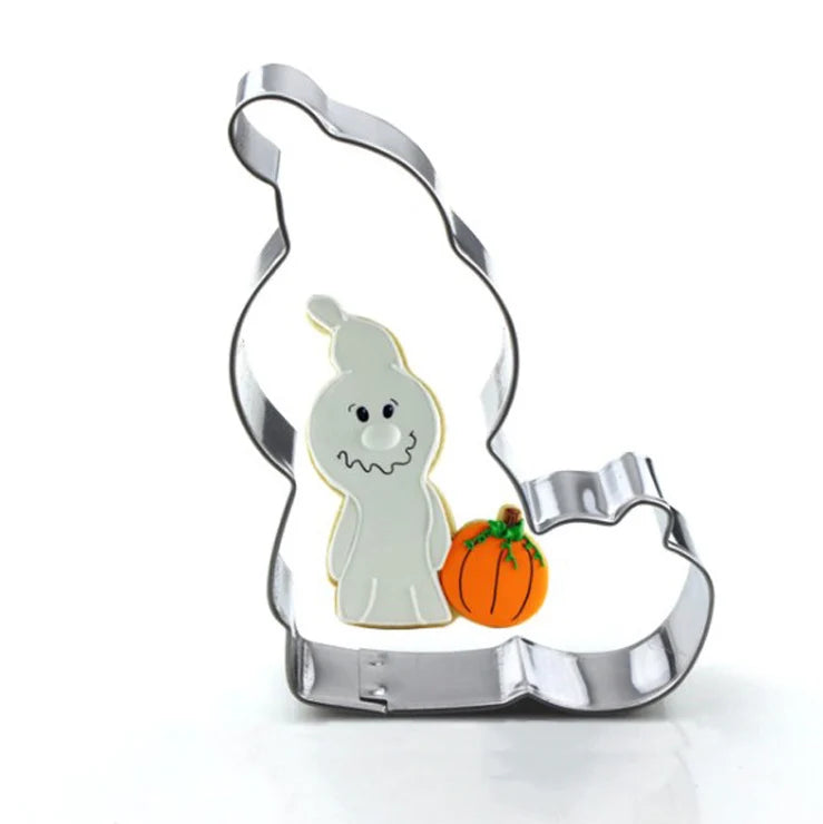 Halloween Metal Cookie Cutters ghost Fondant Cake Decor pumpkin spider Cupcake Chocolate Biscuit Mould patisserie reposteria