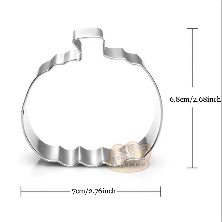 Halloween Metal Cookie Cutters ghost Fondant Cake Decor pumpkin spider Cupcake Chocolate Biscuit Mould patisserie reposteria