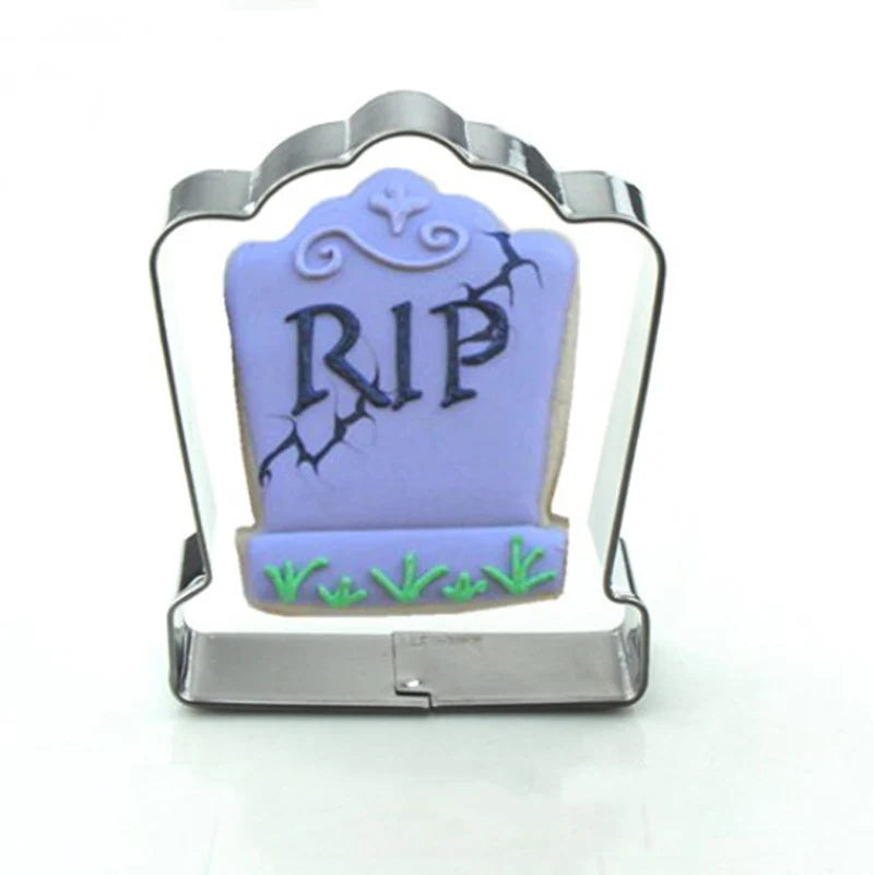 Halloween Metal Cookie Cutters ghost Fondant Cake Decor pumpkin spider Cupcake Chocolate Biscuit Mould patisserie reposteria