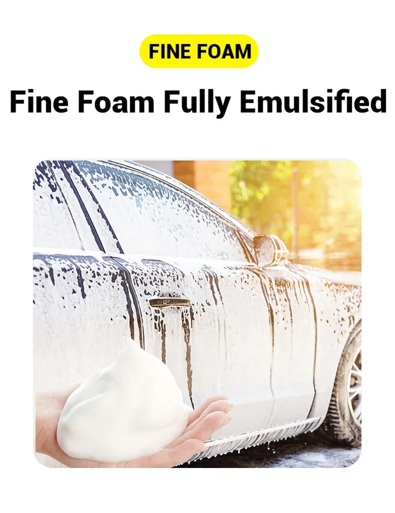 Foam Sprayer Foam Wash Car Spray Bottle High Pressure Spray Gun Manual Air Pressure Water Spray Bottle For Garden Car Wash