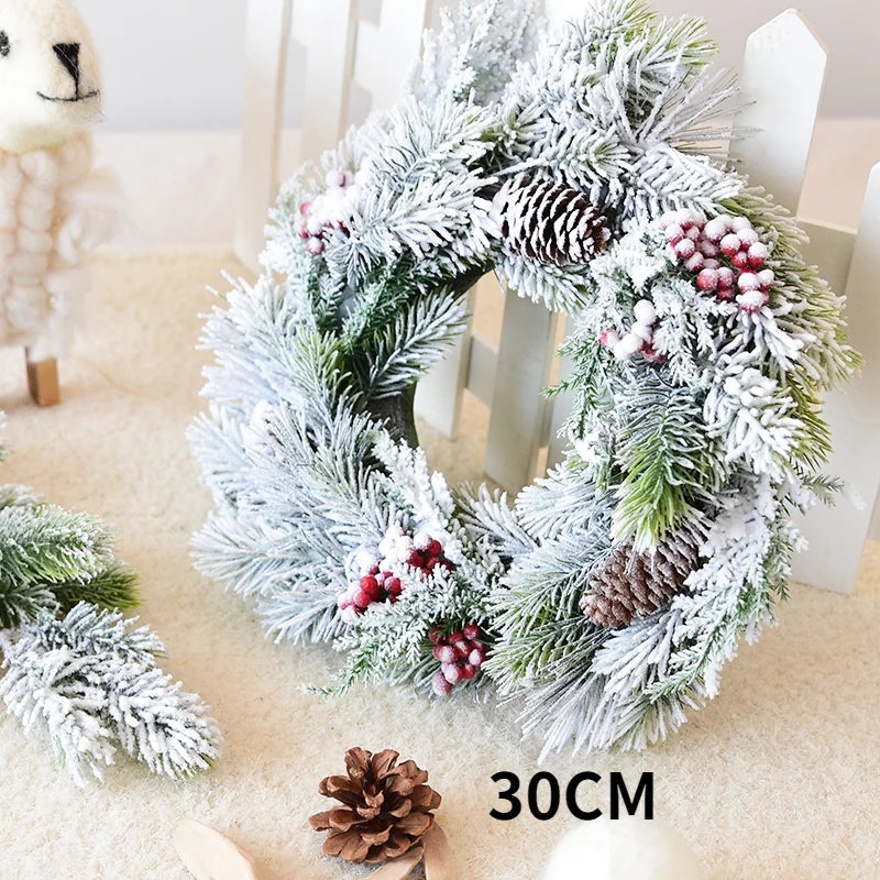 Christmas Snow Artificial White PE Tree Decoration Decor Home Party New Year Scene Shooting Ice Sculpture Museum Decoration Tree