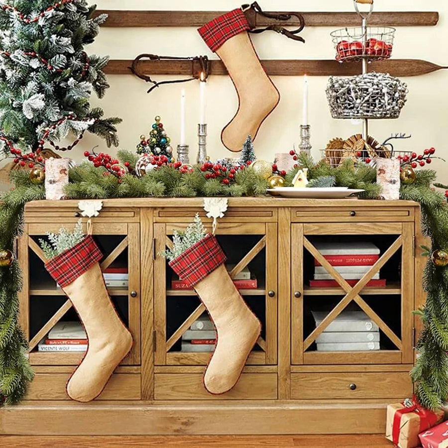 180CmArtificial Green Plants Christmas Tree Garland Wreaths Home Party Decoration Outdoor Yard Pine Tree Rattan Hanging Ornament