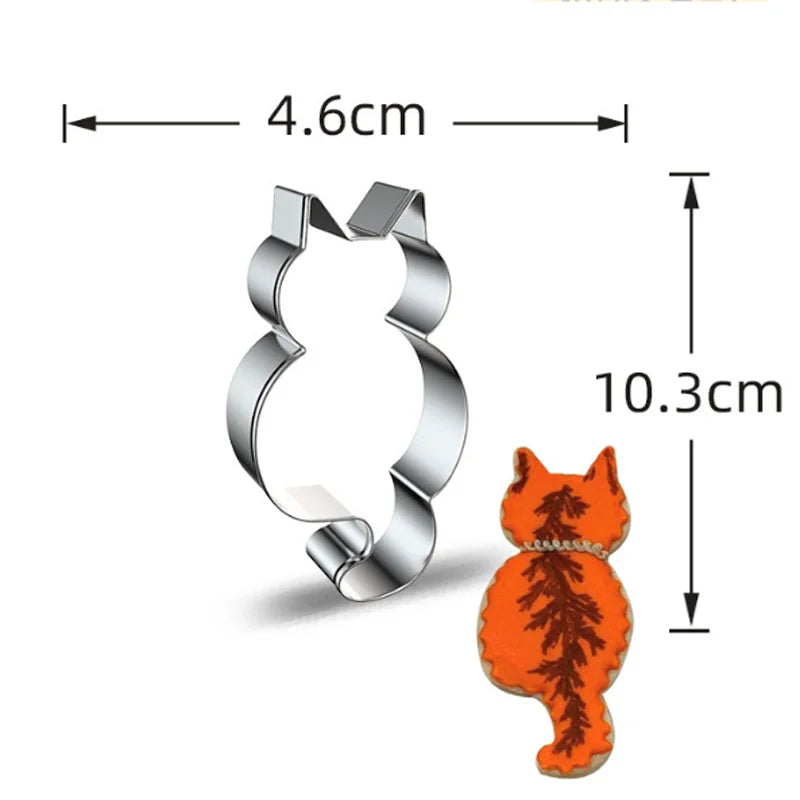 Halloween Metal Cookie Cutters ghost Fondant Cake Decor pumpkin spider Cupcake Chocolate Biscuit Mould patisserie reposteria