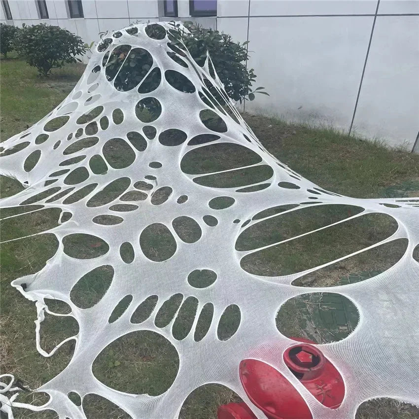 Giant Stretchy Spider Web Halloween Decor 20ft Cobweb Netting Outdoor Scary Indoor Haunt Reusable Creepy Party Must Have