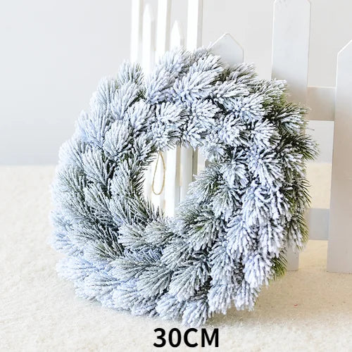 Christmas Snow Artificial White PE Tree Decoration Decor Home Party New Year Scene Shooting Ice Sculpture Museum Decoration Tree