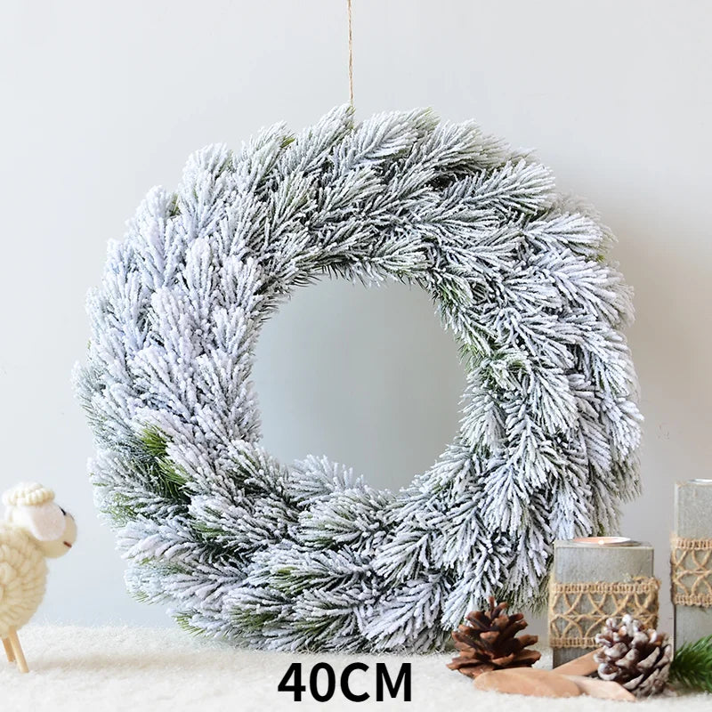 Christmas Snow Artificial White PE Tree Decoration Decor Home Party New Year Scene Shooting Ice Sculpture Museum Decoration Tree