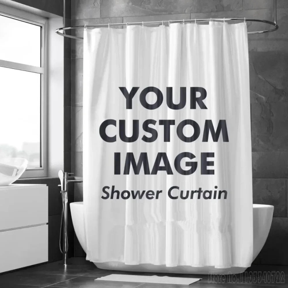 Hello Kitty Shower Curtain Cute Printed Cartoon Bathroom Accessories Decor Sets Full Set Luxury Curtains Home Decor Anime