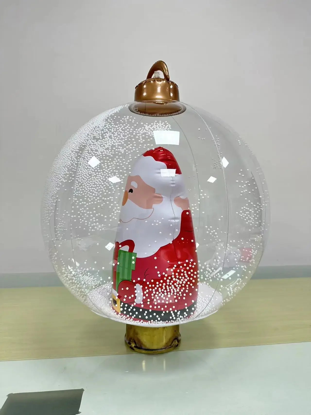 Big Outdoor Christmas Inflatable Decorated Ball 60cm PVC Giant Big Large Balls Xmas Tree Decorations Ball without Light Ornament