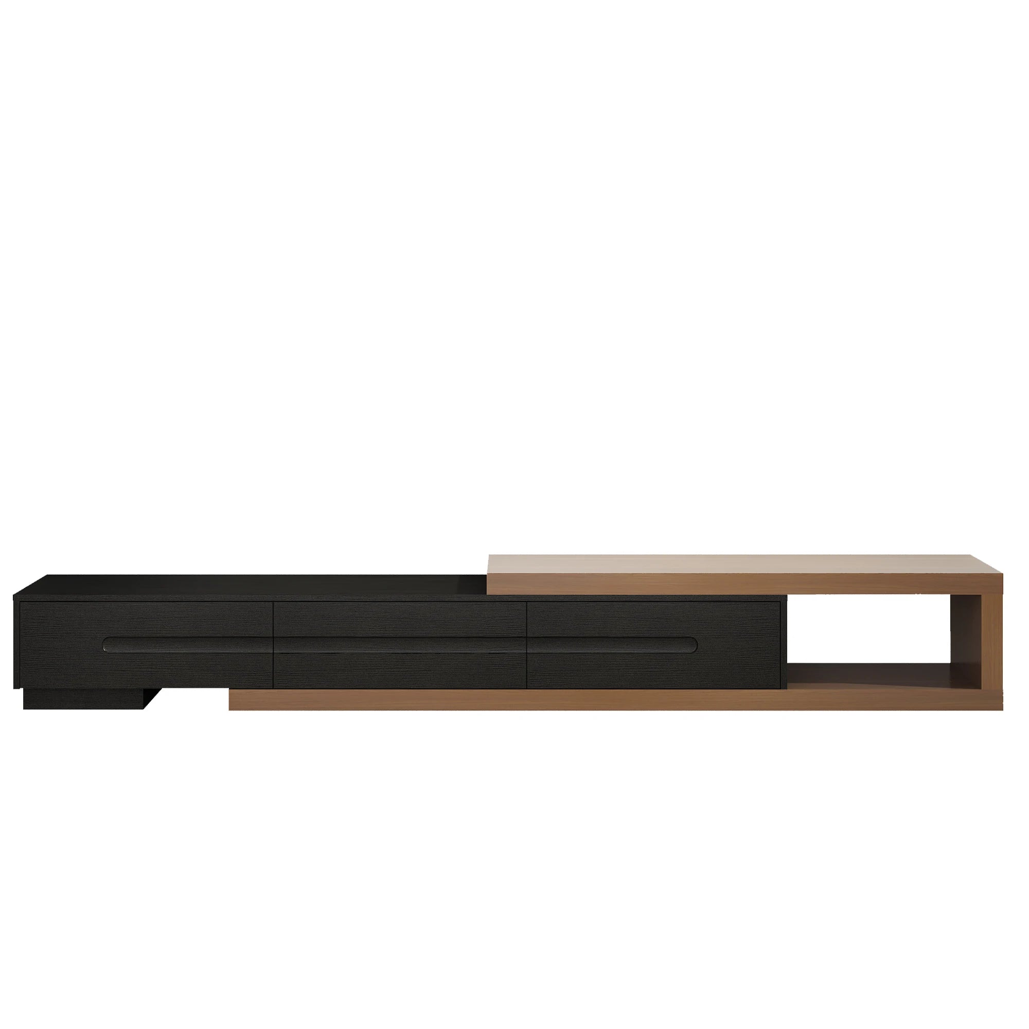 82-110'' Extendable TV Stand for Up to 120