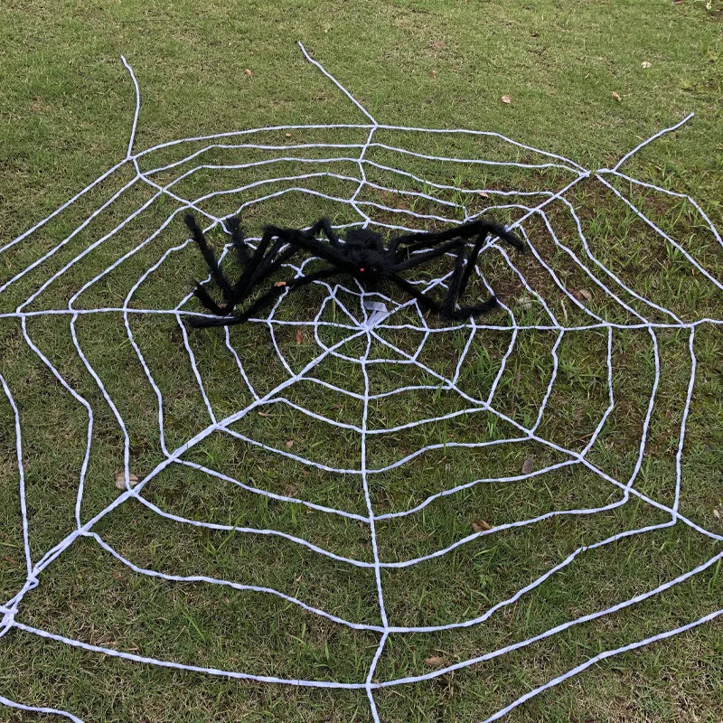 30cm/50cm/90cm/150cm/200cm Extra Large Plush Black Spider Outdoor Home Bar Party Haunted House Horror Props Halloween Decoration