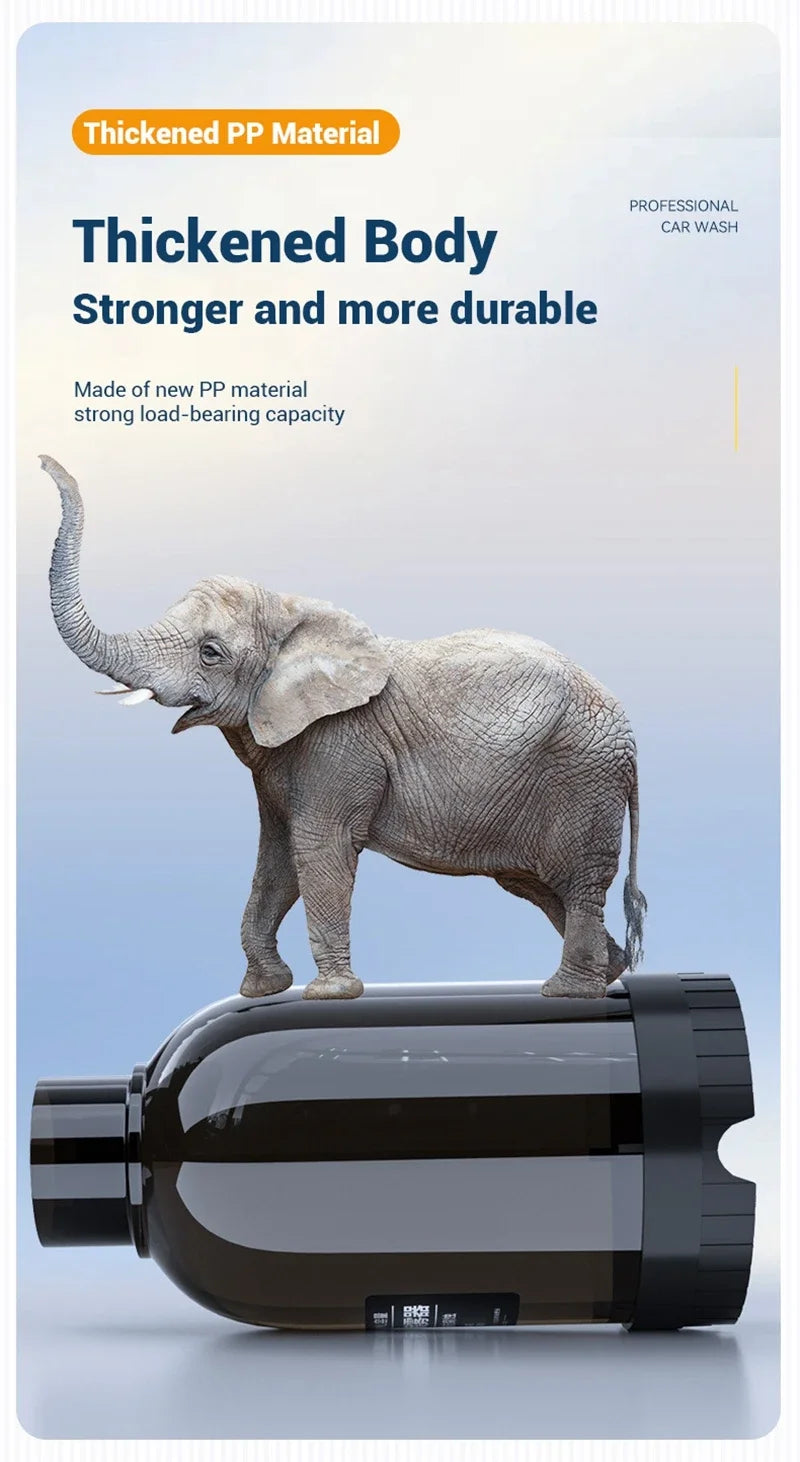 Foam Sprayer Foam Wash Car Spray Bottle High Pressure Spray Gun Manual Air Pressure Water Spray Bottle For Garden Car Wash