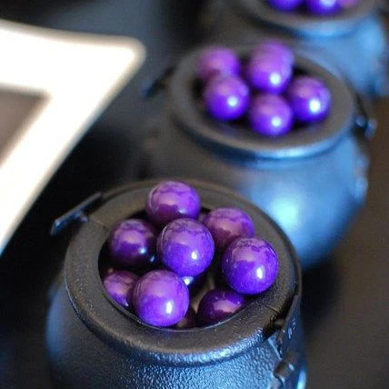 6/12/18pcs Halloween Candy Bucket Mini Black Candy Kettles Cauldron Pot Trick Or Treat Holder Halloween Party Decoration Prop