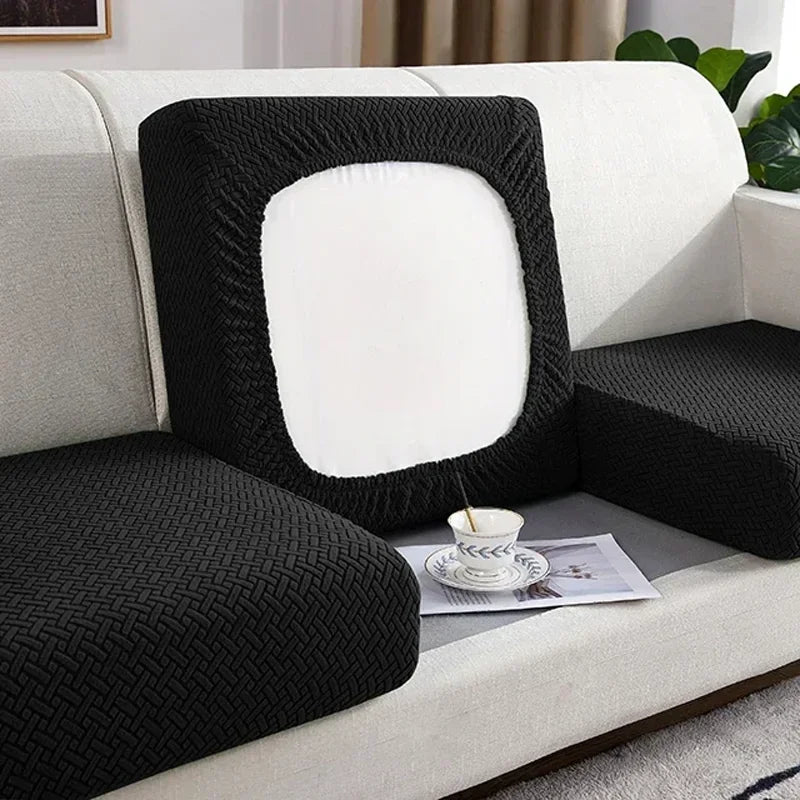 Thick Jacquard Sofa Seat Cover Elastic Sofa Cover Protector Couch Cover for Sofa Anti-dust Removable Sofa Cushion Cover
