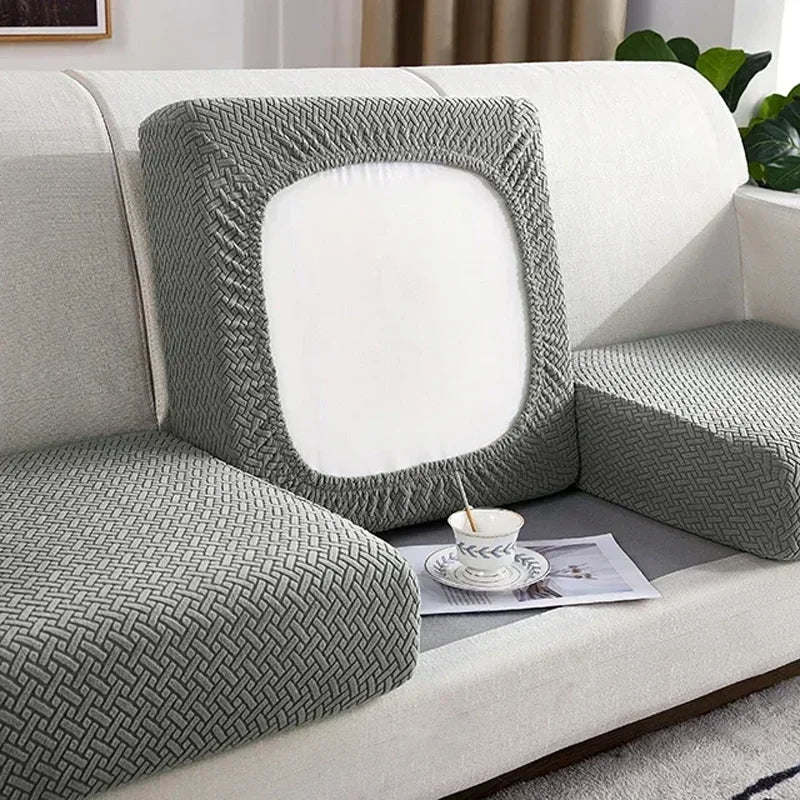 Thick Jacquard Sofa Seat Cover Elastic Sofa Cover Protector Couch Cover for Sofa Anti-dust Removable Sofa Cushion Cover